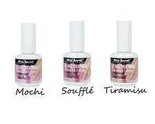 Mia Secret Gel Nail Treatment Vitamin E Calcium- Mochi-Souffle-Tiramisu 0.5oz