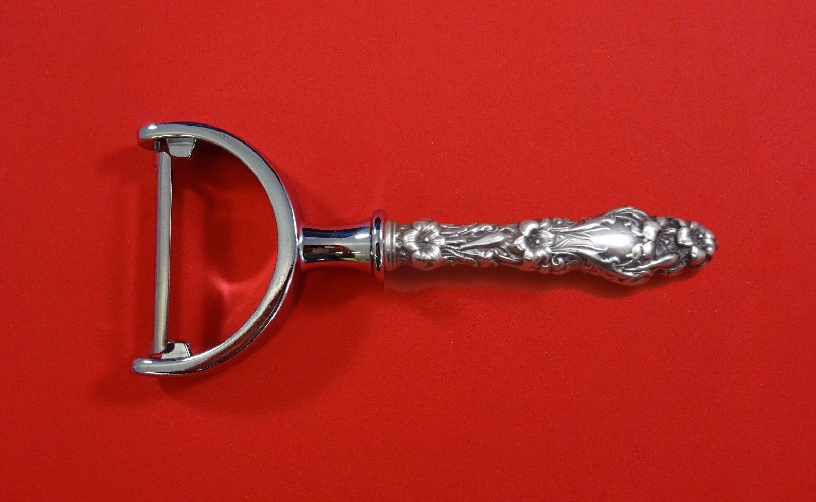 Lily by Whiting Sterling Silver Vegetable Peeler HHWS Custom Made 6"