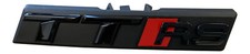 Original Audi Black Edition TT RS 8J 8S Emblem Schriftzug Schwarz Kühlergrill