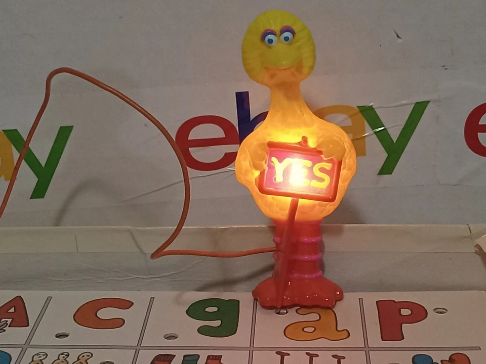 Sesame Street Letter And Number Light & Learn Matching Game VTG Education TESTED - Image 2 of 4