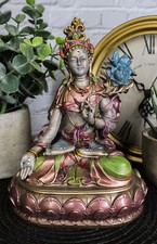 Bodhisattva White Tara Meditating Statue Buddha Of Compassion And Healing