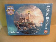 Master Pieces Lighting The Course 500 Piece Jigsaw Puzzle New, sealed box