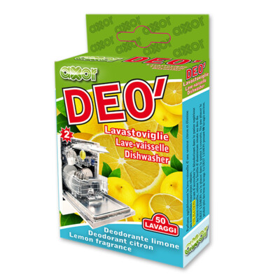 Axor Deodorant Detergent Activated Lemon for Dishwasher for Bad Odors