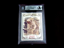 AL WORDEN APOLLO 15 ASTRONAUT SIGNED AUTO 2013 TOPPS CURIOUS CASES CARD BAS   