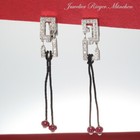 Cartier Ohrringe Le Baiser du Dragon Weissgold 750 Diamanten Gold Wishknot