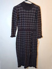 52seven Brown Maxi Sweater Dress Womens Small