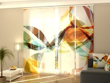 Panel Track Blinds Wellmira for Patio Door, any sizes - Colorful Vibrance