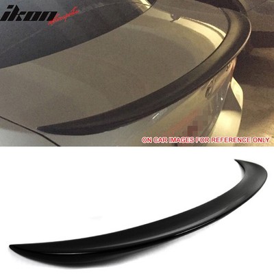 Fits 06-11 BMW E90 3-Series Performance Style Trunk Spoiler Painted #475 Black