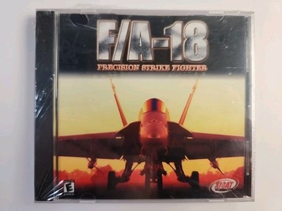 F/A-18 Precision Strike Fighter - PC CD-ROM Game - New Sealed Cracked Case