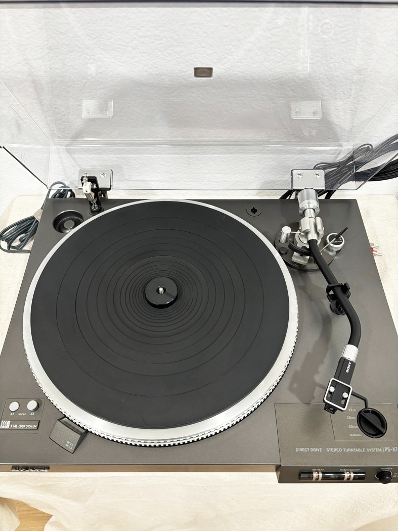 Excellent Sony PS-X7 Direct Drive Turntable+Grado & Stanton 881S