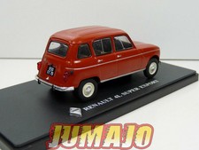 Renault 4L rouge avec publicité TOUT L'UNIVERS (Solido
