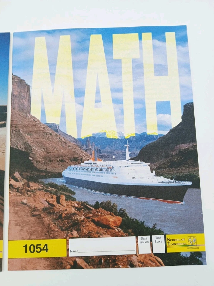 ACE Math Paces 1053-1054 5th Grade Home School Curriculum Workbook - Image 2 of 3