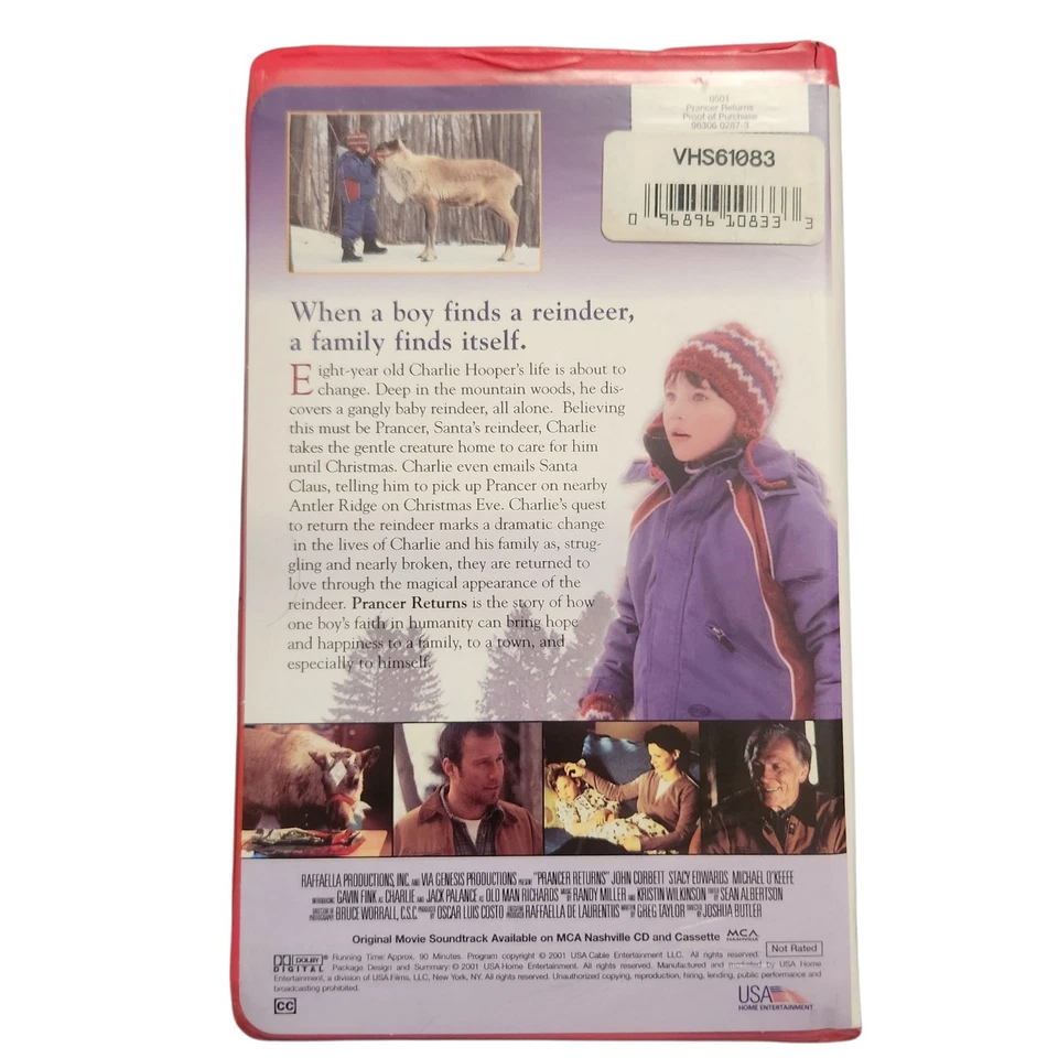 Prancer Returns VHS 2001  - Image 2 of 4