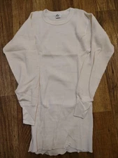 Thermal Top Vintage All Cotton Large K'mart Long John Shirt NWOT