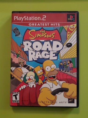 The Simpsons: Hit & Run (Playstation 2 PS2, 2003) Greatest Hits - CIB