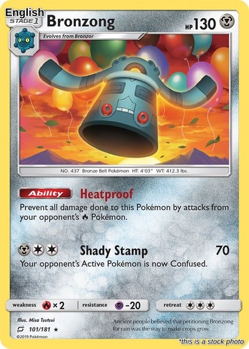 Bronzong SM - Team Up 101/181 Lightly Played