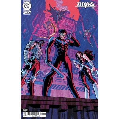 Titans #25 Cover C Afu Chan Card Stock Variant DC Comics