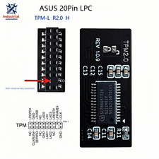 1PCS BRAND NEW TPM 2.0 Security Module for ASUS 20-1 pin TPM -LR2.0 H