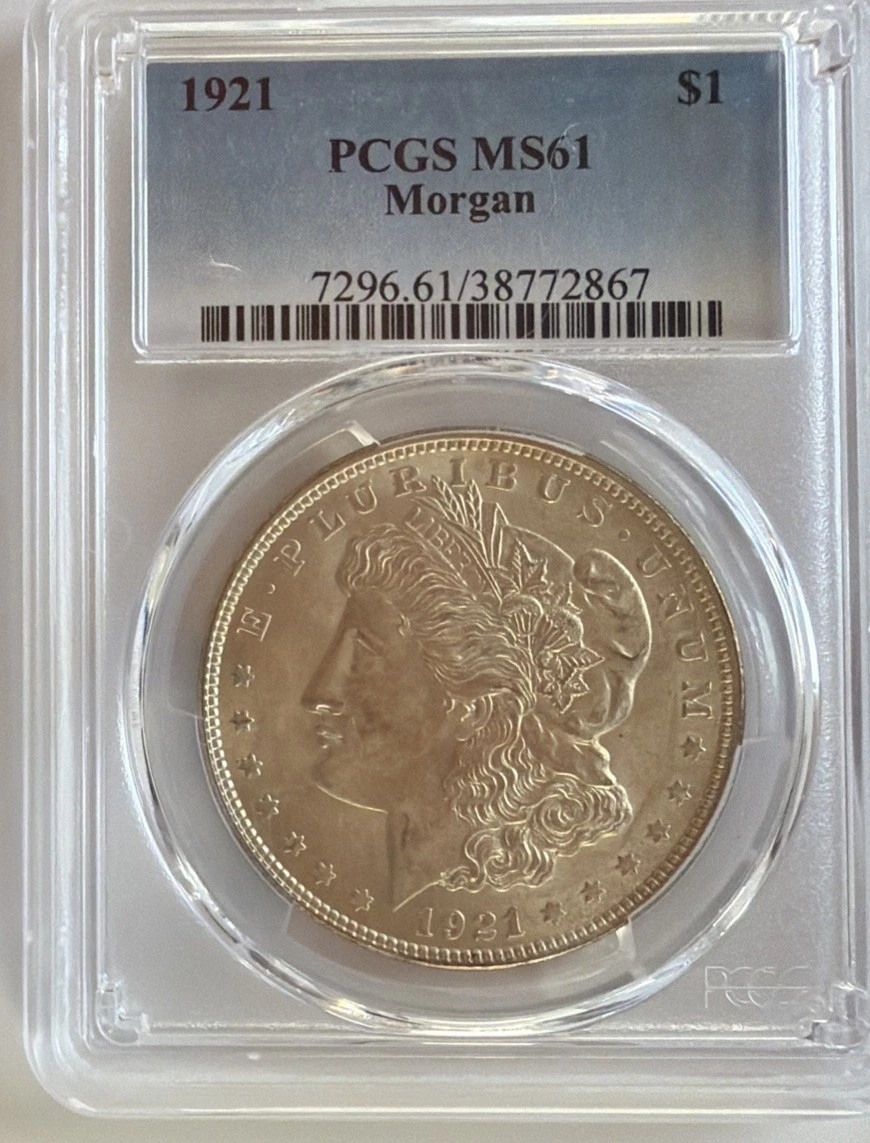MS 61 Graded 1921 Year Morgan US Dollars (1878-1921) for sale | eBay