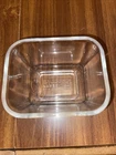 Vintage Clear Pyrex Refrigerator Dish 501-B No Lid EUC