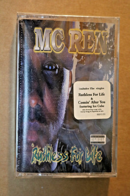 MC Ren Ruthless For Life New Factory Sealed W/Hype sticker