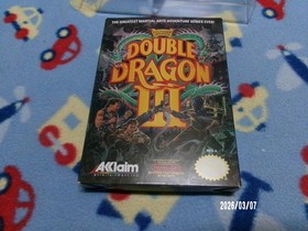 #875 Double Dragon III: Sacred Stones NES Nintendo CIB - No Poster - TESTED