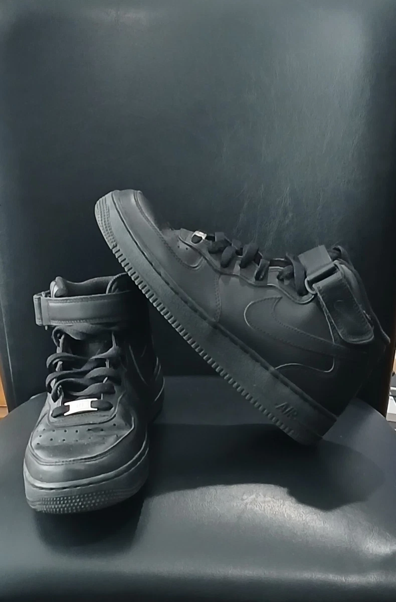 Las mejores ofertas en Nike Air Force 1 Mid '07 Triple Black | eBay