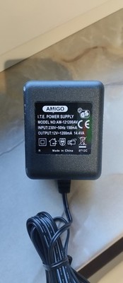 AMIGO AM-121200AV I.T.E. Power Supply 12V 1200mA 14.4VA Netzteil Lancom D-Link