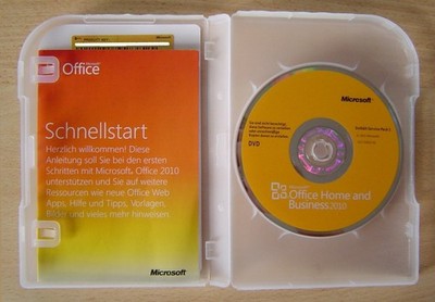 Office 2010 Home & Business mit SP1   2 Lizenzen   ready Win 7 - 11   32/64 Bit