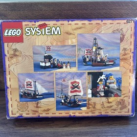 RARE 1992 LEGO System #6271 Imperial Flagship - Complete With Box & Manual