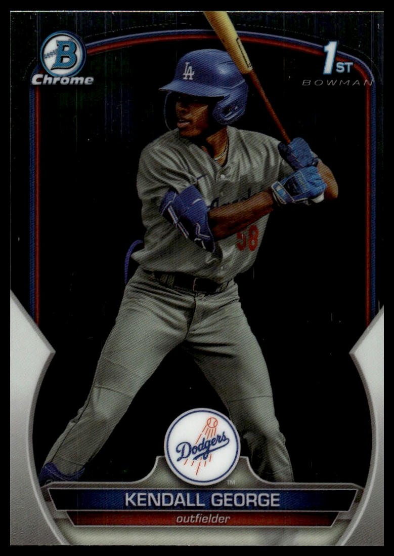 2023 Bowman Draft Kendall George #BDC-190 Chrome