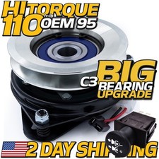 Bigbearing Hitorque Clutch & Pto Switch For Husqvarna Yth2042 Yth2242 Yth1542xpt