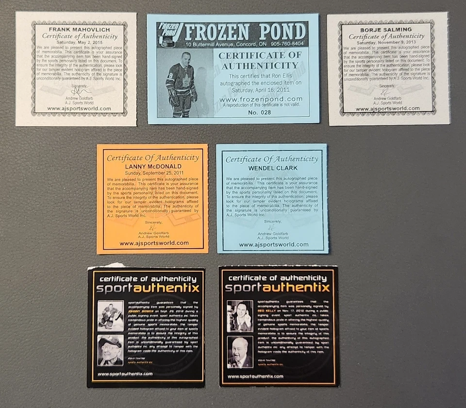 Maple Leaf Gardens Multi Signed (x9) Final Game Program (1999) #'d with COAs - Image 4 of 4