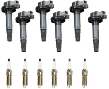 Direct Ignition Coil & Spark Plugs Fits Ford Flex & Taurus 3.5L Turbo 2010-2012