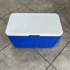 Coleman Plastic Cooler Ice Chest Blue Model 5248-5286-5296