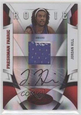 2009-10 Certified Mirror Red 9/100 Jordan Hill #177 Rookie Auto RC 3c7