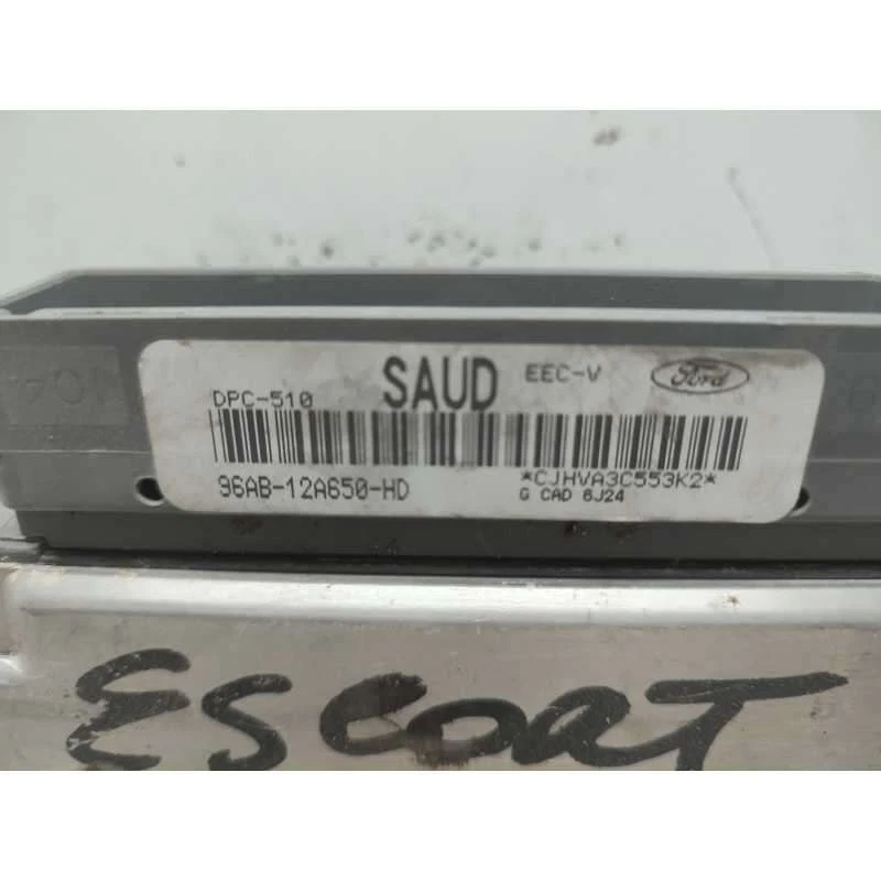 96AB-12A650-HD CENTRALINA MOTORE FORD ESCORT IV MK4 1.8 TD 1996 SAUD - Immagine 2 di 3