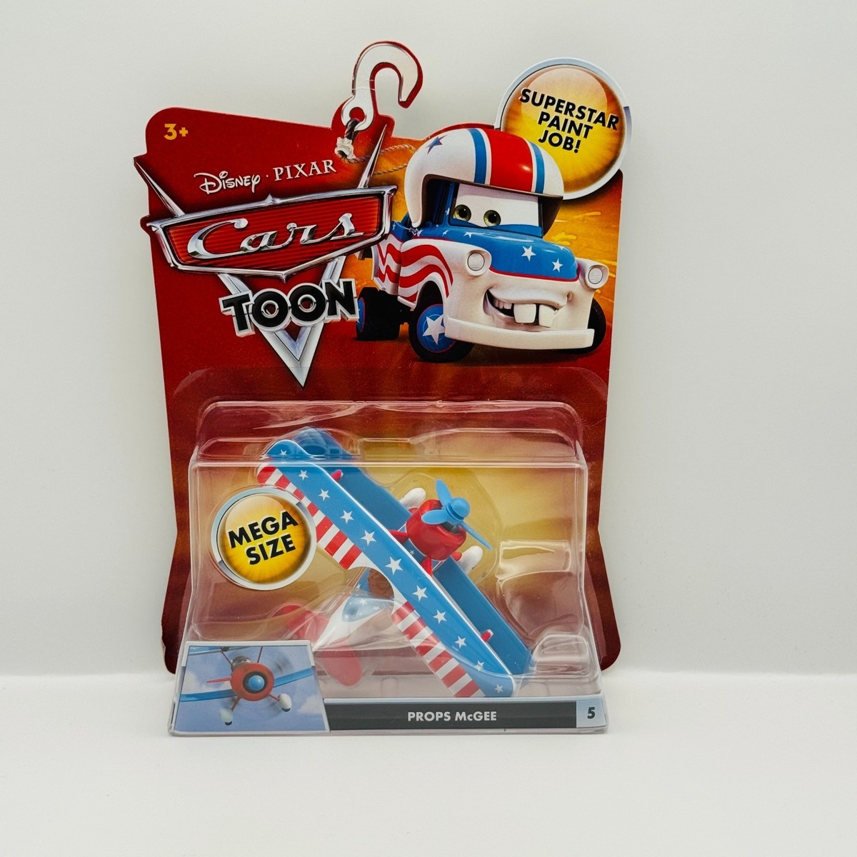 Disney Pixar Cars Toon - PROPS MCGEE Mater The Greater 2010 - 1:55