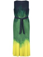 Samoon Plisseekleid Gr. 50 140€ Damenkleid Kleid Freizeitkleid Sommerkleid Maxi