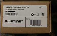 Brand New Lot of 2 Fortinet FN-TRAN-SFP LRM 10GE SFP Long Range 220m