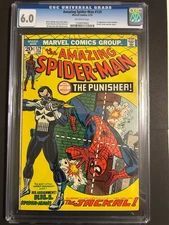 Amazing Spider-Man 129 1974 Marvel Comics CGC F 6.0 1st App Punisher Jackal