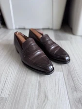 Vass Budapest Brown Loafer / 42.5 EU / 9.5US/ U Last Slipper Handmade