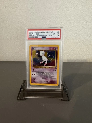 Pokémon Mew Black Star Promo Holo #9 PSA 6 Wizards of the Coast 2000