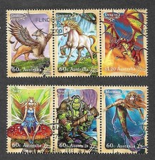 Australia Mythical Creatures used set 2011     3652-7