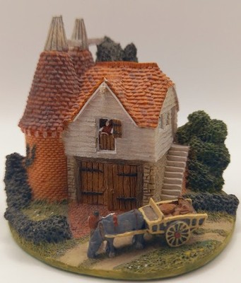 Spur Z Maßstab 1:220 Modell Village Oast House Eisenbahn Lok Zug Diorama