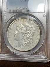 PCGS AU50  1894 O MORGAN DOLLAR SCARCE BETTER DATE VERY NICE AU