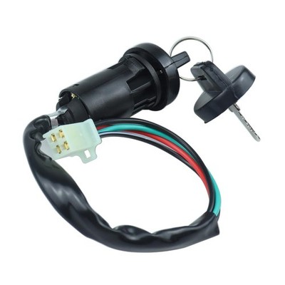 4 Pin Ignition Switch Key Set with Cap for 50cc 70cc 90cc 110cc 125cc 150cc 2...
