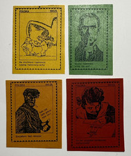 POLAND Solidarity (Solidarność) Movement, 1981-1989, 4 Humor Labels