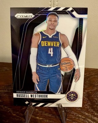 Panini Prizm 24-25 Russell Westbrook Nuggets #157 Black White Prizm SSP - NEW