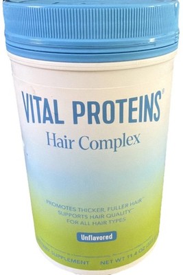Vital Proteins Hair Complex Promotes Thicker & Fuller Hair 11.4oz Exp 6/2026 New